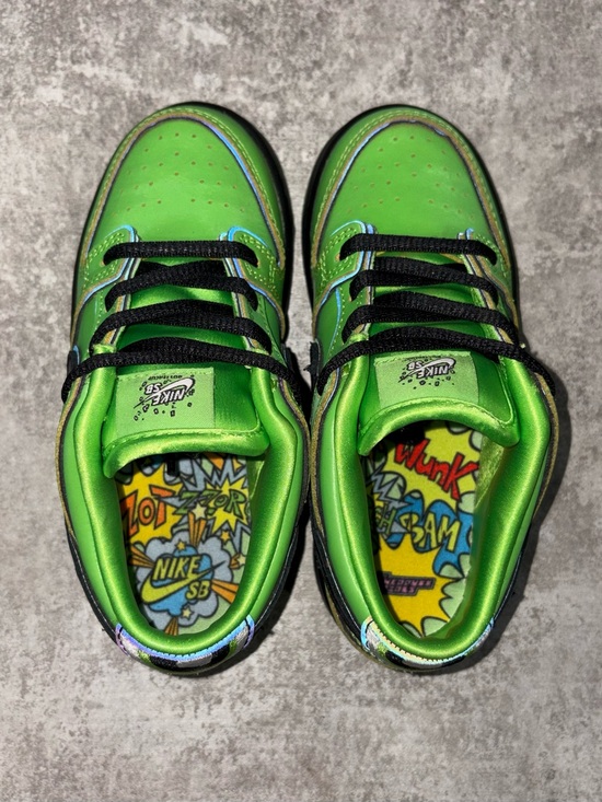 Nike SB Dunk Low Powerpuff Girls Buttercup (TD)